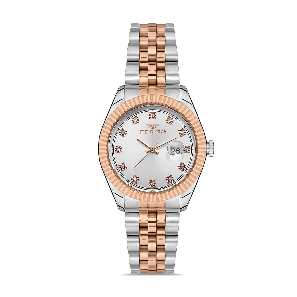 MONTRE FERRO FEMME ACIER